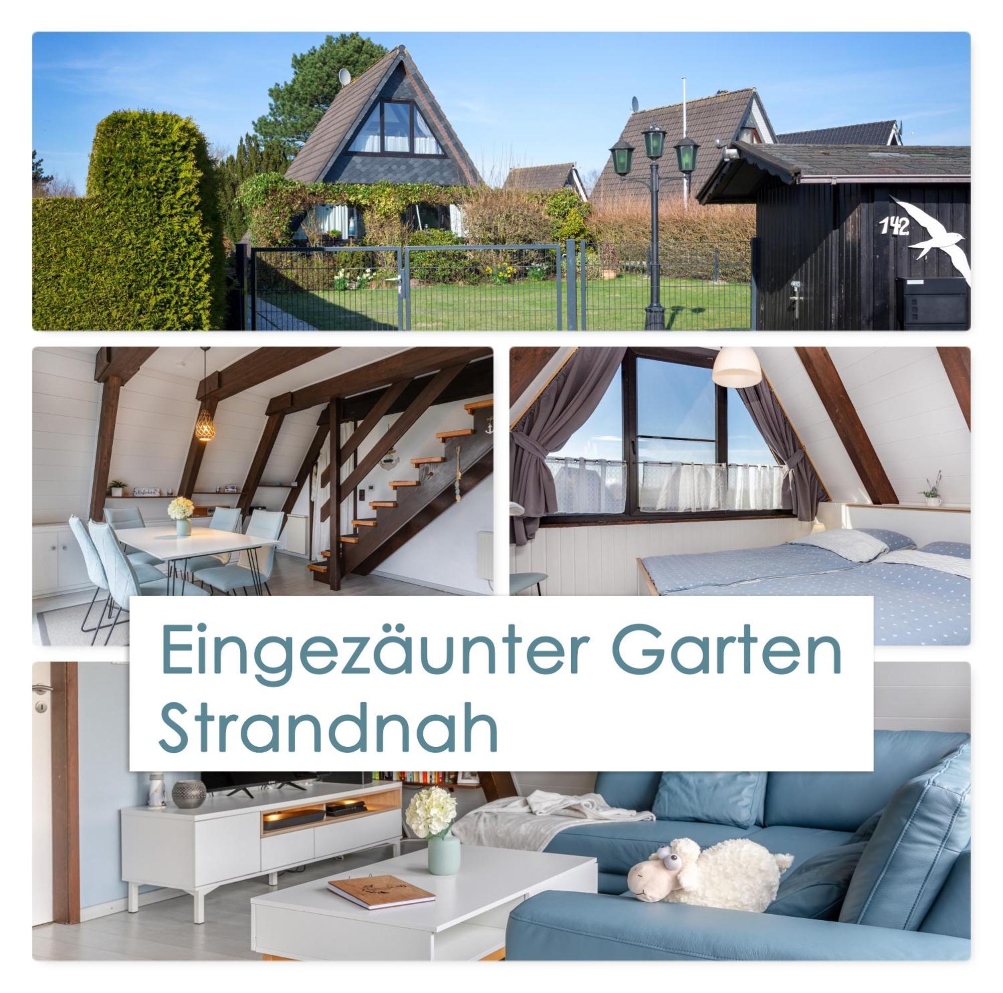 Ferienhaus Kuestenkind - Top Lage - Garten Eingezaeunt Butjadingen Esterno foto
